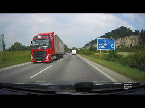 Sereď - R1 - Trnava -  Senica Timelapse 2019