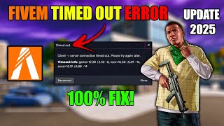 Fix FiveM Connection Failled Error | FiveM Server Connection Timed Out after 15 sec Fixed! 2025