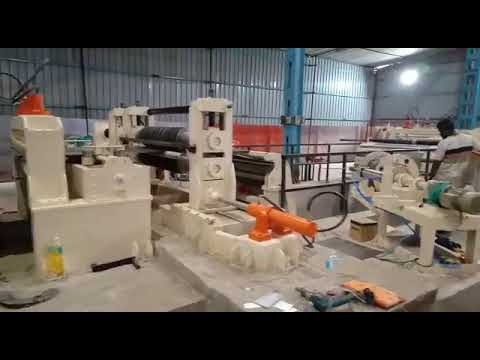 Metal coil slitting line machine