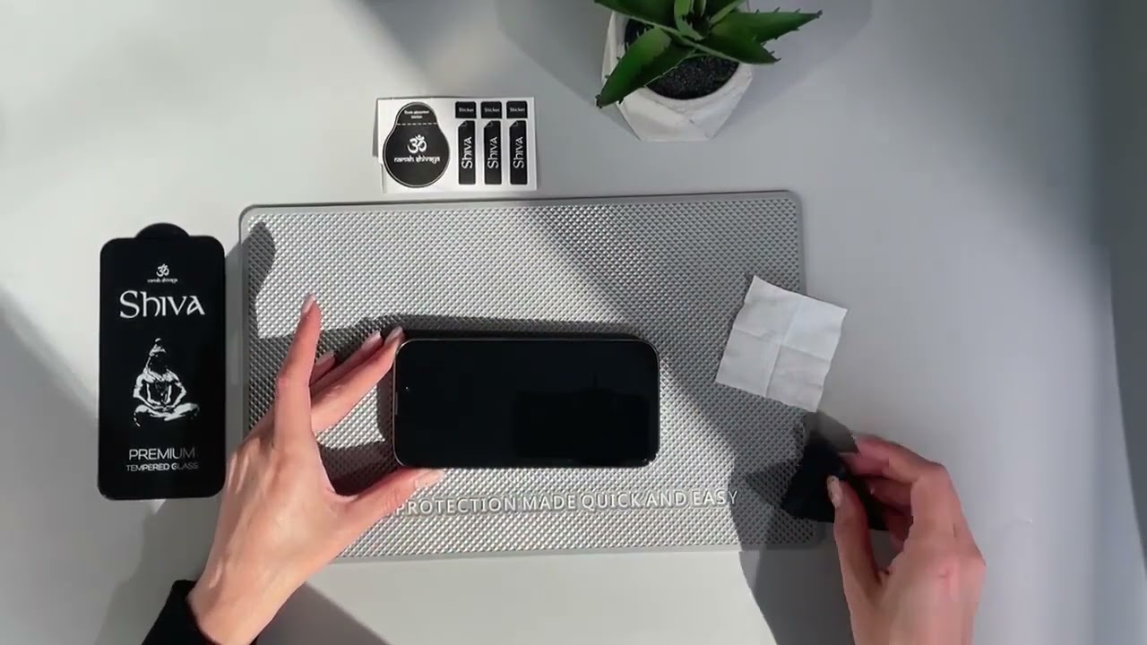 Захисне скло Shiva (Full Cover) для Apple iPhone 13 Pro Max / 14 Plus (6.7") Чорний