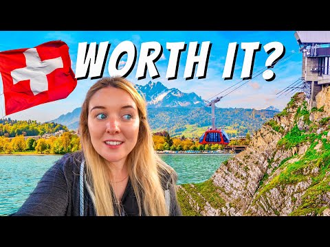 Is Mt Pilatus GOLDEN Round Trip Worth It? | Lucerne, Switzerland Day Trip | Mountain of Dragons 🐉