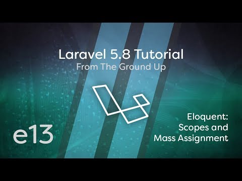 Laravel 5 8 Tutorial From Scratch e13 Eloquent Scopes Mass Assignment