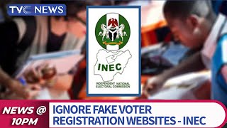 INEC Warns Nigerians To Ignore Fake Voter Registration Websites