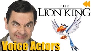 &quot;The Lion King&quot; Voice Actors and Characters