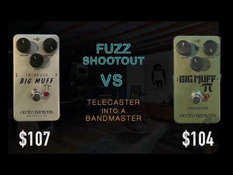 BIG MUFF FUZZ SHOOTOUT #10 BIG MUFF TRIANGLE REISSUE V BIG MUFF RUSSIAN REISSUE