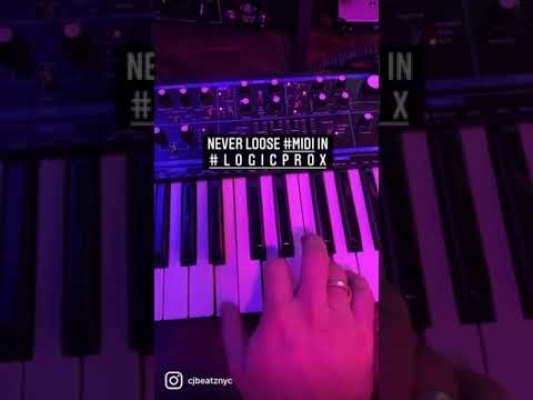 🗣Quick Tip To Capture Midi in #LogicProX