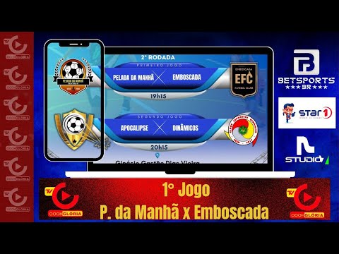 PELADA DA MANHÃ X EMBOSCADA | TAÇA CIDADE DE FUTSAL - VARGEM GRANDE | 2º RODADA
