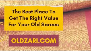 OLDZARI.COM - Complete Process to Sell Your Old Pure Zari Sarees | Free Pickup | Exact Selling Price