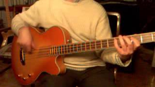 Video thumbnail for Washburn AB40 acoustic bass by Santi66