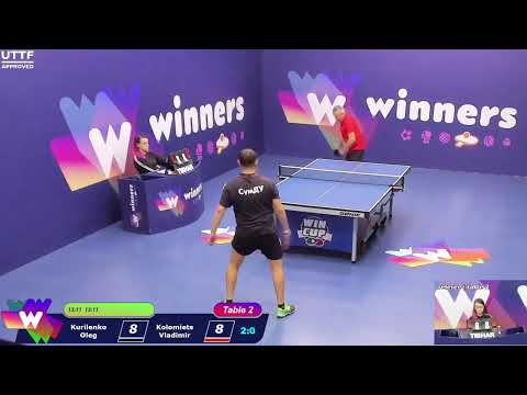WINners CUP table 2  04.11 Kurilenko Oleg - Kolomiets Vladimir  12:45