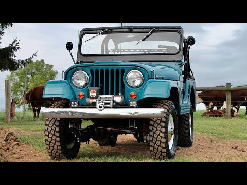 How does the WINCH MOUNT on my JEEP CJ5?