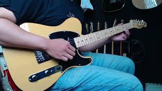 Video thumbnail for Squier Affinity Telecaster 2021 in Butterscotch Blonde Review by FamFamMusik