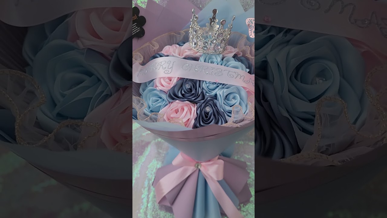 Rosas eternas #arreglos de rosas de listón #