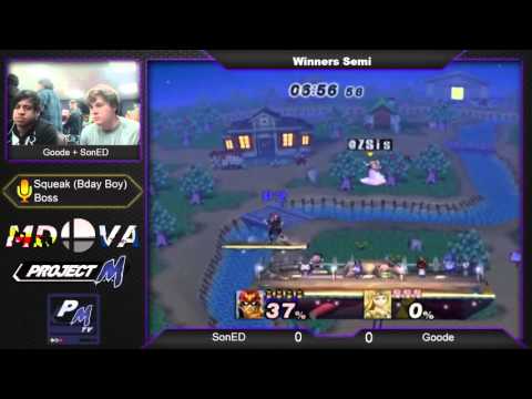 Project M @ Xanadu Dec. 20: SonED (C. Falcon) vs. Goode (Zelda)