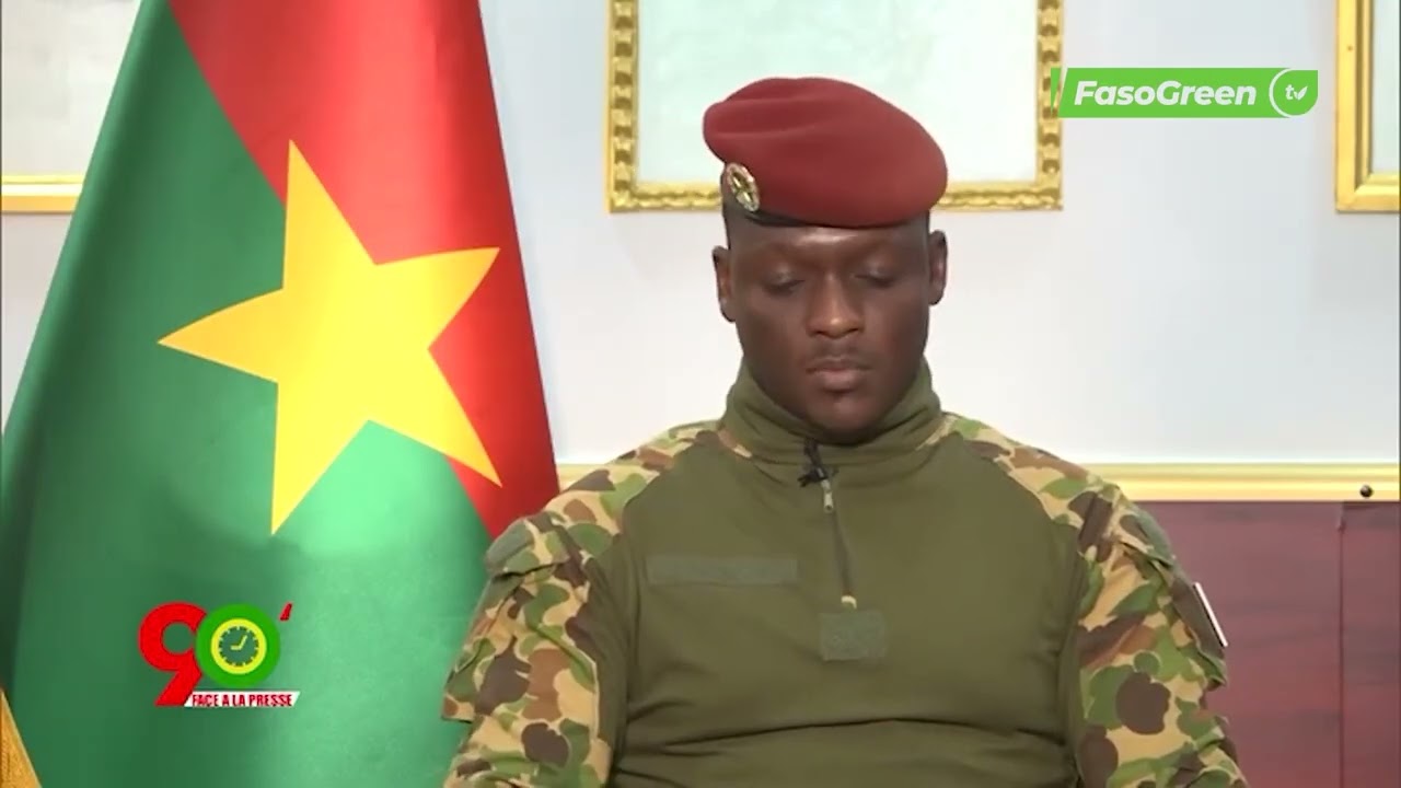 90 min face à la presse:Le capitaine Ibrahim TRAORÉ revient sur les acquis dans le secteur agricole