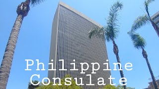 GOING TO PHILIPPINE CONSULATE...// SPA (Special Power of Attorney) LOS ANGELES, WILSHIRE BLVD.