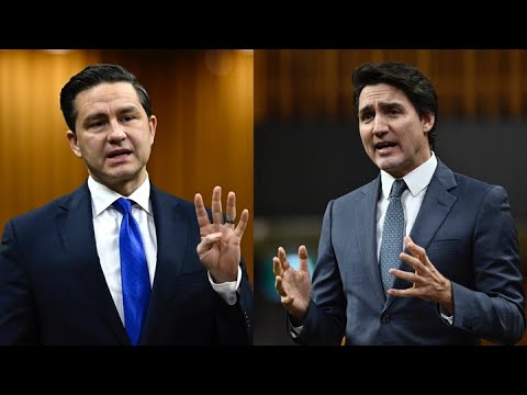 CAUGHT ON CAMERA Poilievre and Trudeau brawl in House