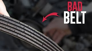 7 Signs of a Bad Serpentine Belt & Replacement Cost