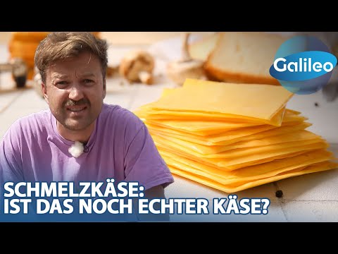 Wie viel echter Käse steckt in Schmelzkäse? "Galileo"-Reporter Martin Dunkelmann klärt auf!