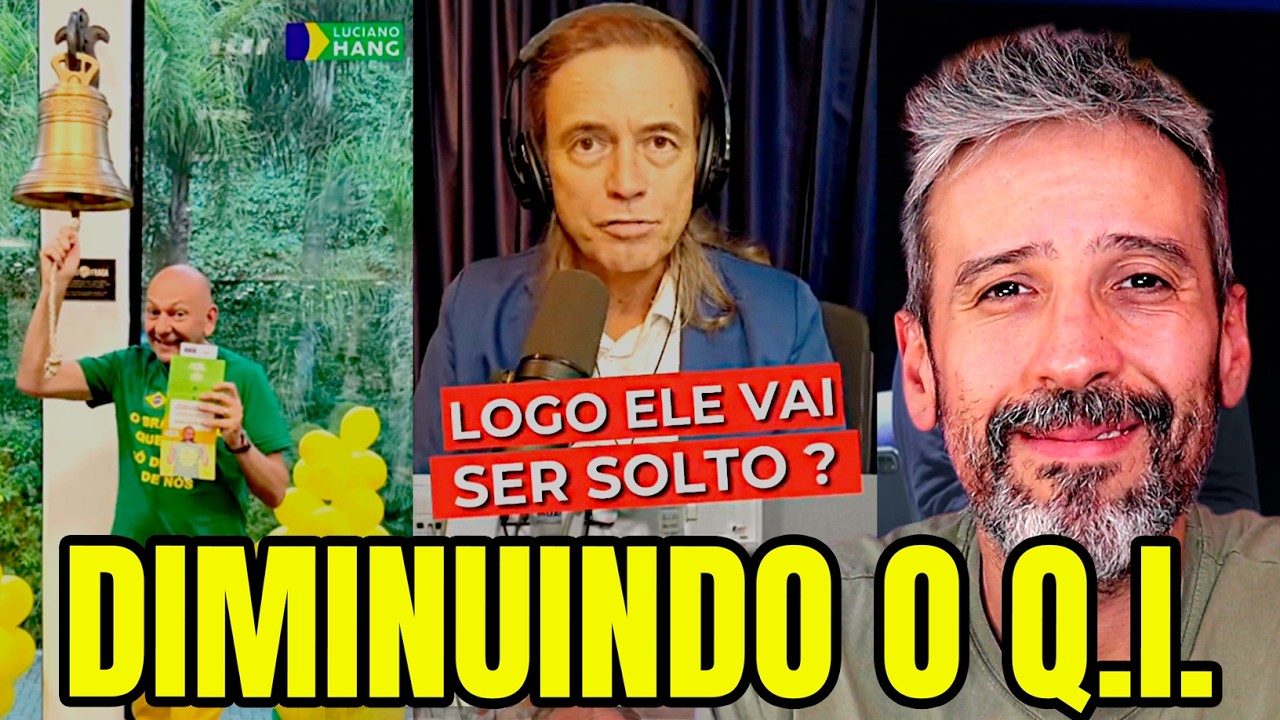 REAGINDO A LUCIANOS: CESA, HANG, HUCK, CAMARGO - Cortes da Live do Suco de Brasil