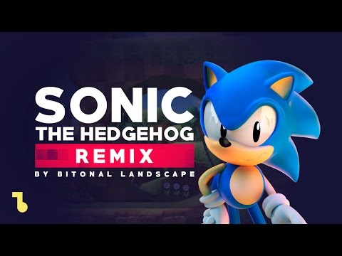 Bitonal Landscape - Green Hill Zone & Flying Battery Zone (Sonic the Hedgehog Remix)