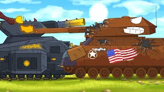 Download lagu Where have you left the KV 44?The battle is over. American Ratte VS Leviathan – Cartoons about tanks mp3