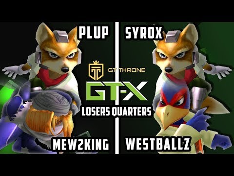 GTX 2017 Melee - PG | Plup & FOX MVG | M2K Vs. G2 | Westballz & Balance | Syrox - SSBM L.Quarters