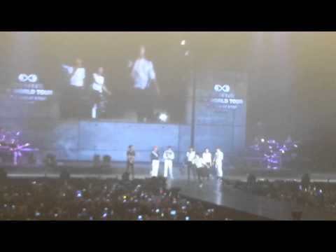 130831 One Great Step Jakarta - Infinite Pelangi-Pelangi and Hoya 'Ssssttt' to Woohyun