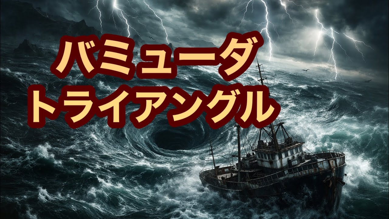 【幽霊船】バミューダトライアングルの怪異。魔の三角地帯で行方不明になるもの。