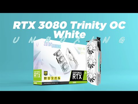 ZOTAC GAMING ������ RTX 3080 Trinity OC D6X 10GB White