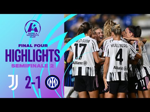 Juventus-Inter 2-1 | Semifinal 2 | Serie A Women's Cup