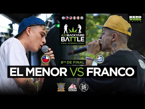 EL MENOR vs FRANCO. 8os. Final internacional 420 Backyard Battle Expoweed 2022