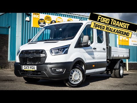 Ford Transit Doublecab Tipper 170 Detailed Walkaround Walk & Talk