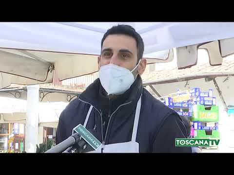 2021-02-27 PISTOIA - ZONA ROSSA MA LA CITTÀ NON È DESERTA