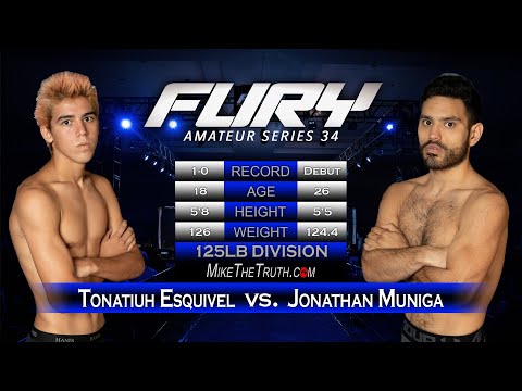 Fury Amateur Series 34 Esquivel vs Muniga