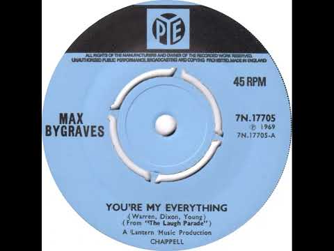 UK New Entry 1969 (35) Max Bygraves - You're My Everything