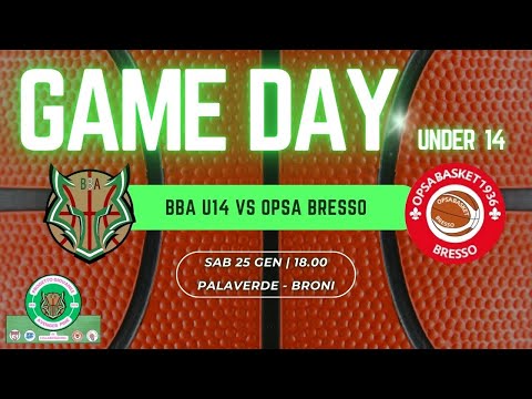 Broni Basketball Academy Vs Opsa Bresso