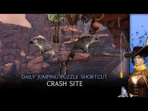 Guild Wars 2 Daily Jumping Puzzle Shortcut - Crash Site