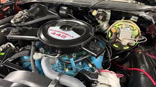 1971 Oldsmobile 442 Convertible - Cold Start