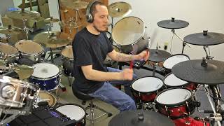 RUSH - &quot;Red Sector A&quot; Drum Cover {By Mark Bishop}