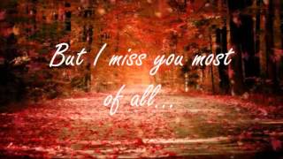 Autumn Leaves Nat King Cole (lyrics)