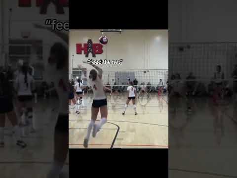 that was aura tho #volleyball #cheers #serve #net #allaccesssports #notmine #athletes #chants #aura