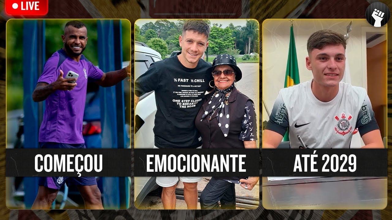 REAPRESENTAÇÃO DOS JOGADORES DO CORINTHIANS | NOVO UNIFORME | GARRO RECEBE APOIO DE TORCEDORES NO CT