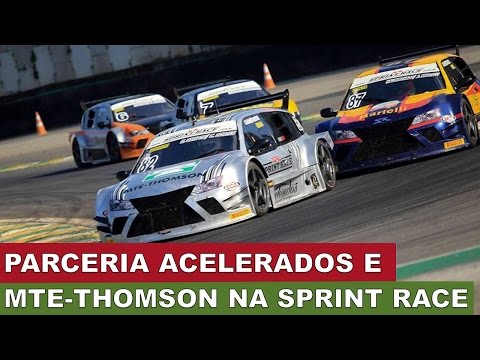 Parceria dos Acelerados com a MTE-THOMSON na Sprint Race