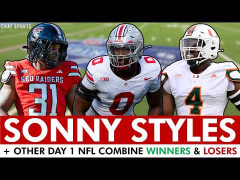 NFL Combine 2026 Day 1 Winners & Losers (LB, DT, DE) Ft. Sonny Styles, David Bailey & Rueben Bain