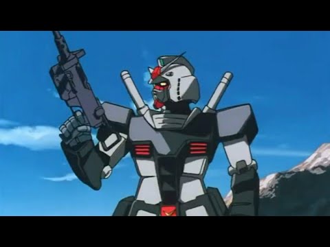 The RX-78-1 Prototype Gundam.