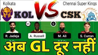 CSK vs KKR Dream11 Team, CSK vs KKR Dream11 Prediction, CSK vs KOL Dream11 Prediction, IPL 2021