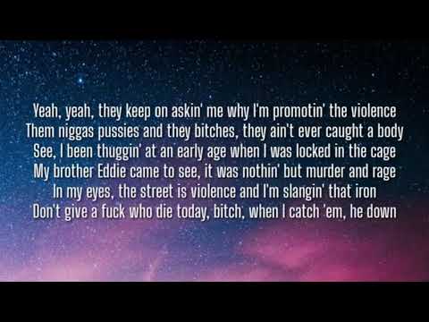 Yungeen Ace - Promote Violence (Lyrics) Ft. King Von