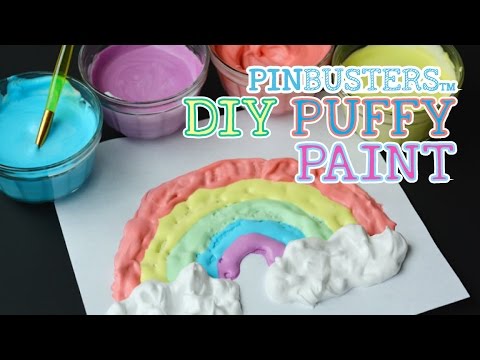 How Do You Make Puffy Paint Recipe - Kid Activities with Alexa