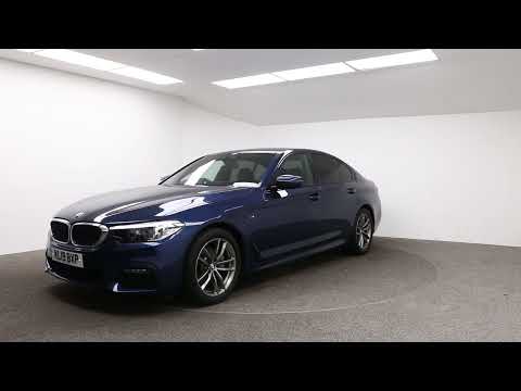 USED BMW 5 SERIES 2.0 520I M SPORT 4d AUTO 181 BHP 2019